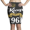 kings are born in 1961 Pencil Skirts