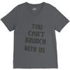 you can't brunch with us girls V-Neck Tee