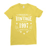 original parts vintage established 1997 perfectly aged Ladies Fitted T-Shirt