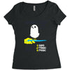 wandstock Women's Triblend Scoop T-shirt