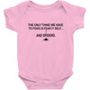 fear it delf and spiders Baby Bodysuit