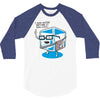 hipster ice cube 3/4 Sleeve Shirt
