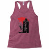 the king and the white wol Racerback Tank