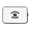 pekingese mum Laptop sleeve
