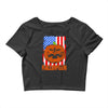 halloween american flag halloween american flag Crop Top