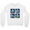 saving the world, one small step at a time Crewneck Sweatshirt