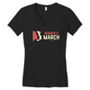 womens march on washington 2017 Women's V-Neck T-Shirt