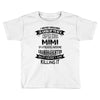 Super Cool Mimi Of A Freaking Awesome Granddaughter Toddler T-shirt