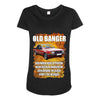 old funny banger cortina, ideal gift or christmas present. Maternity Scoop Neck T-shirt