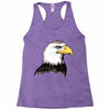 bald eagle Racerback Tank