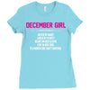 December Girl Hated By Many Ladies Fitted T-Shirt