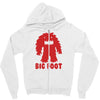 big foot Zipper Hoodie