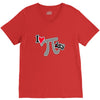 i heart pi day V-Neck Tee