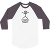 i pooped today 3/4 Sleeve Shirt