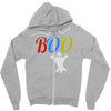 boo halloween Zipper Hoodie
