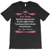 Dear Daddy, Thanks for Being my Dad Baby Boy Letter to Father T-Shirt
