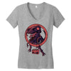 dinodanceur Women's V-Neck T-Shirt