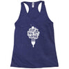 eat all you want 2 Racerback Tank