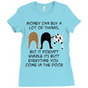 MONEY CAN BUY A LOT OF THINGS, Ladies Fitted T-Shirt