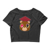 graduation bear kanye west Crop Top