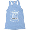 vintage made in 1961 perfectly aged a living legend Racerback Tank