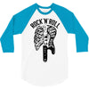 rock and roll 3/4 Sleeve Shirt
