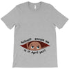 April Peeking Out Baby Boy T-Shirt
