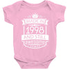 Made In 1998 And Still Awesome Baby Onesie