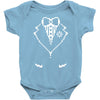 pixel tuxedo Baby Onesie