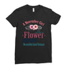 A November Girl Like A Flowers Ladies Fitted T-Shirt