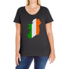ireland Ladies Curvy T-Shirt