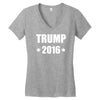 trump 2016 Women's V-Neck T-Shirt