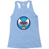lucha libre   blue Racerback Tank