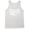 installing muscles funny Tank Top