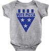 vote pizza best trending Baby Bodysuit