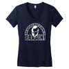 clubber lang mr.t tee rocky boxing movie Women's V-Neck T-Shirt