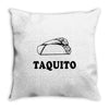 Taquito Throw Pillow