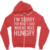 hungry apology Zipper Hoodie