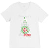 dreaming of a white christmas V-Neck Tee