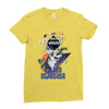 who loves golden retriever. Ladies Fitted T-Shirt