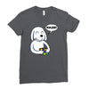 smart dog Ladies Fitted T-Shirt