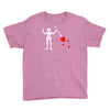 blackbeard's flag pirate edward teach Youth Tee