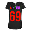 tekashi 6ix9ine  gummo 69 Maternity Scoop Neck T-shirt