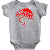 olympiakos logo greek soccer Baby Onesie