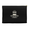 premium vintage 1961 classic perfectly aged limited edition Accessory Pouches