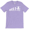 dj evolution funny music mixing djing disk jockey turntable T-Shirt