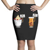 my gut my choice Pencil Skirts