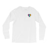 Love Is Love Lgbt Rainbow Heart Long Sleeve Shirts