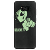 alien believe space sci fi ufo nerd Samsung Galaxy S8 Case