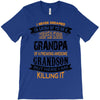 Super Cool Grandpa Of A Freaking Awesome Grandson T-Shirt